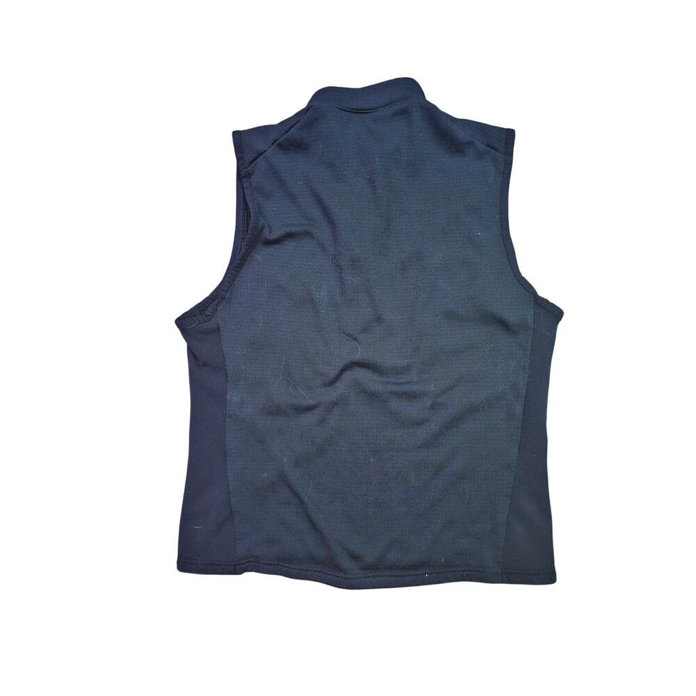 Y2K  Patagonia Pullover Vest-M-Black Quarter Zip Fleece Outdoor Hiking Gorpcore - Picture 5 of 7